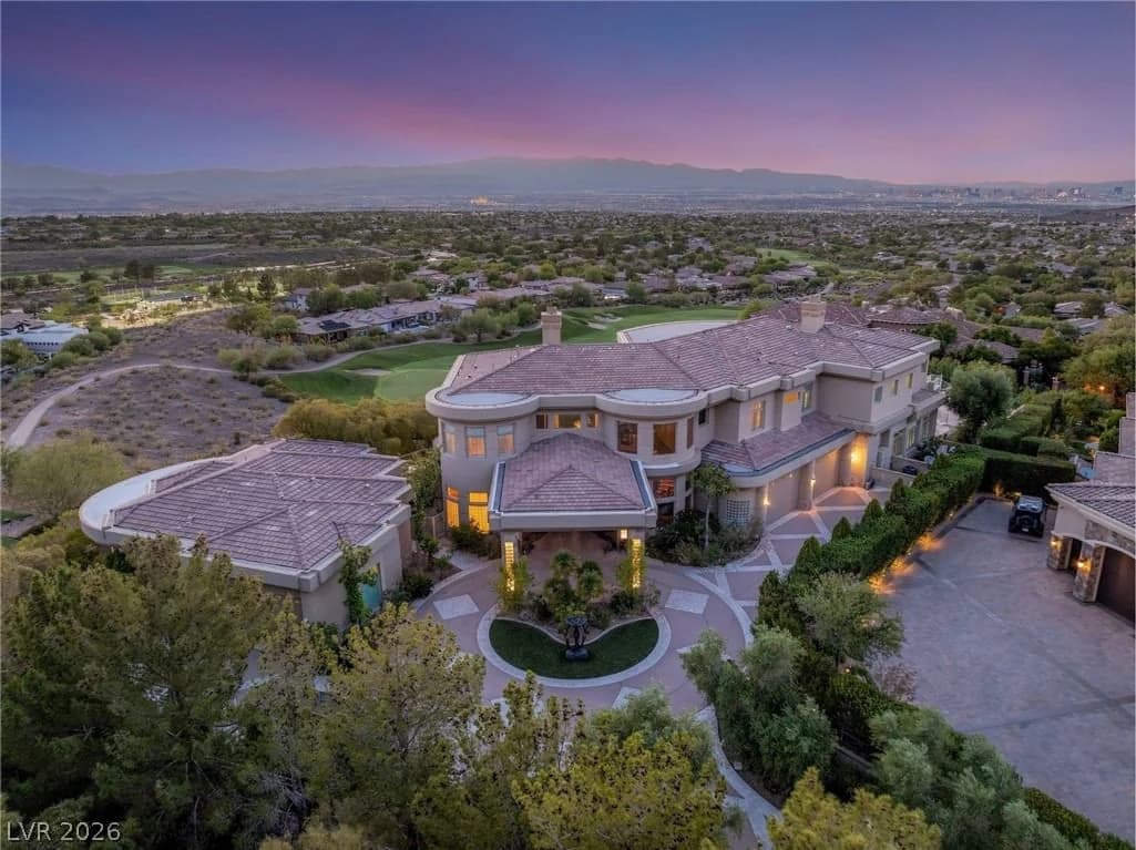 Private View Estate in Henderson, NV