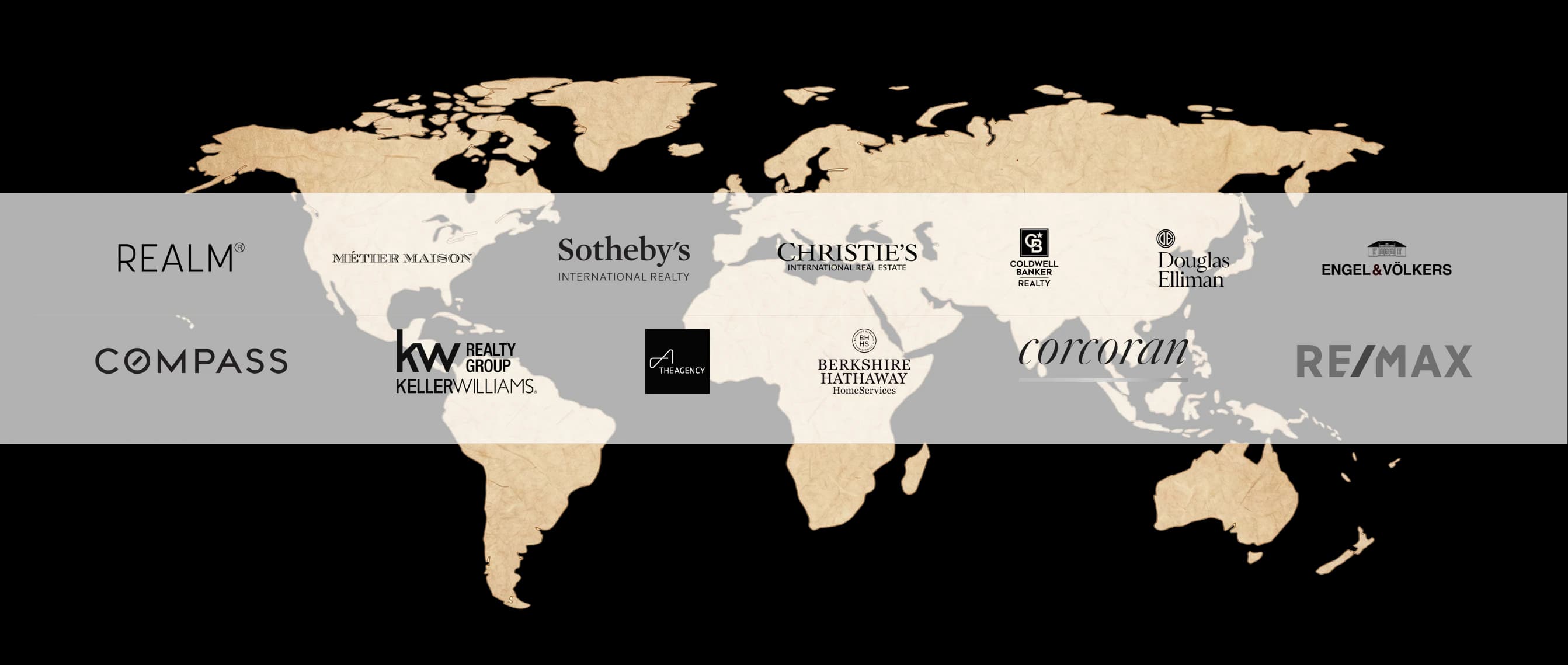 DeCaro's brokerage and partner network across North America, Latin America, the Caribbean, Europe, the Middle East, Africa, and Asia Pacific