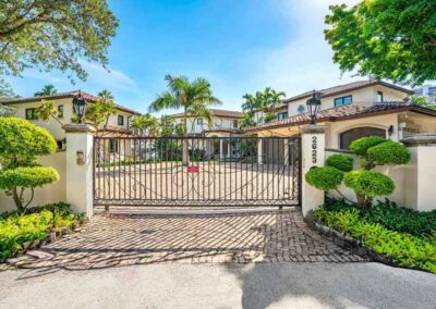 Grand Intracoastal Estate gated entry