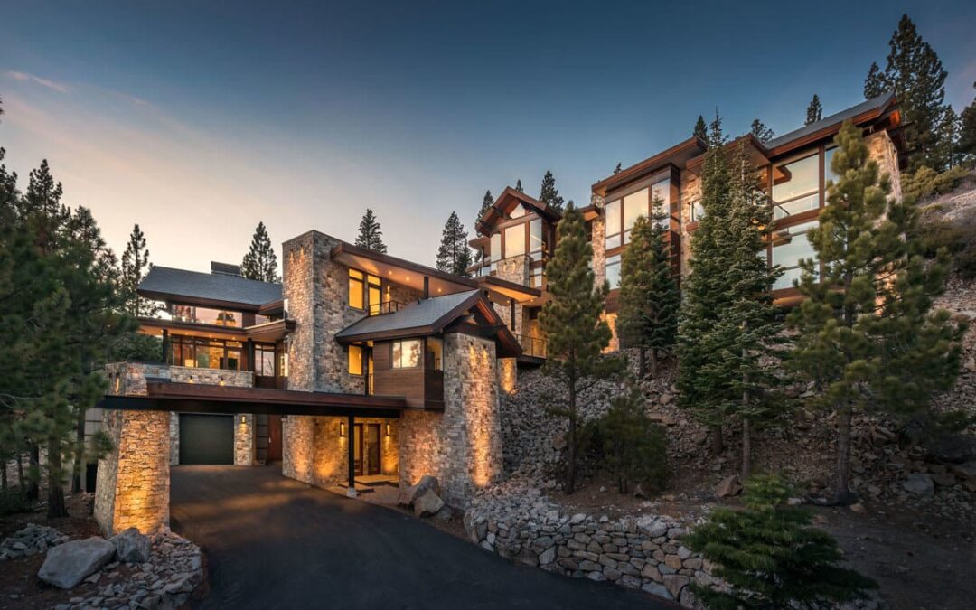 Elevated Lakefront Estate