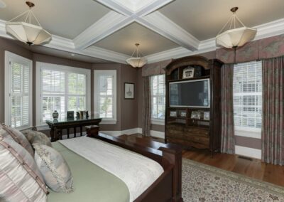 Howard County estate master bedroom