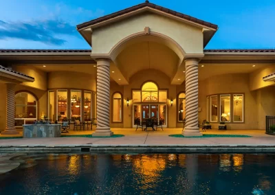 Wine Country Estate patio and swimming pool