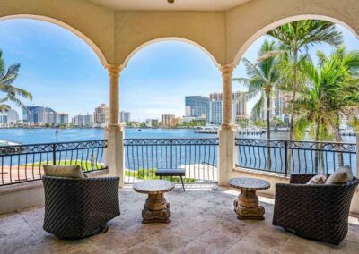 Grand Intracoastal Estate waterfront view
