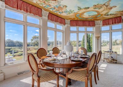 Magnificent Gated Manor dinning room