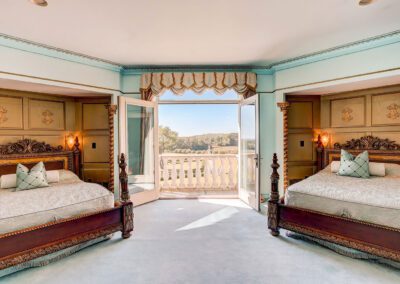 Magnificent Gated Manor bedroom