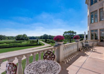 Magnificent Gated Manor view from balcony