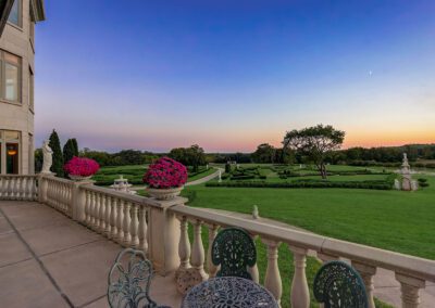 Magnificent Gated Manor view from patio