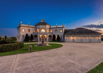 Magnificent Gated Manor exterior view