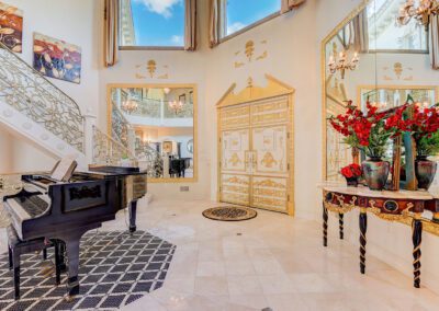 Magnificent Gated Manor foyer